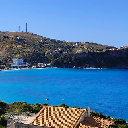 Villa Tato: Horizon Haven With Panoramic Sea Views In Himare. 外观 照片